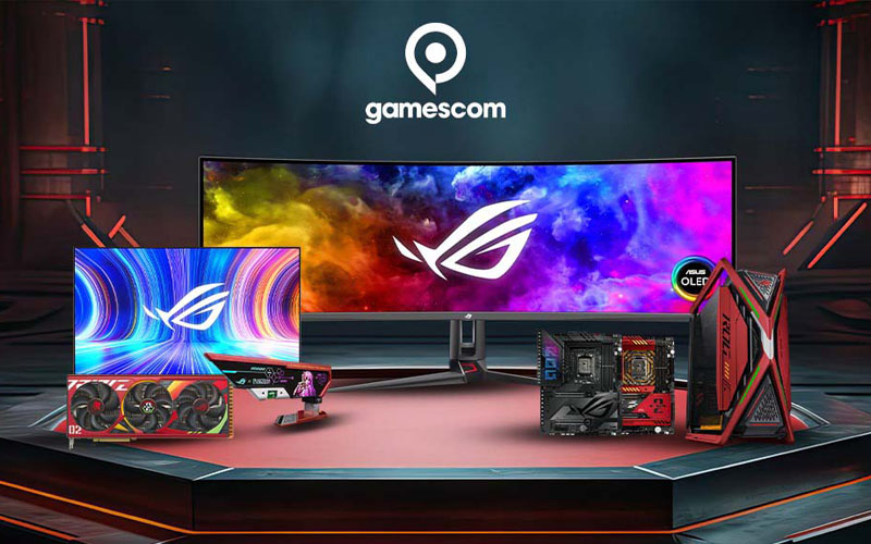 آتش بازی ایسوس در رویداد GAMESCOM 2023